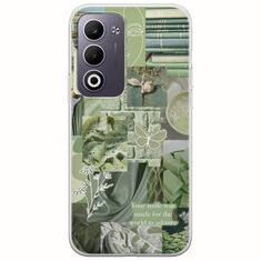 Aesthetic Green Oppo A5 4G/5G Flexible TPU (Διάφανη Σιλικόνη)