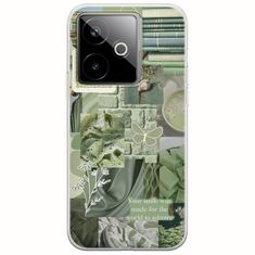 Aesthetic Green Realme GT 7T 5G Flexible TPU (Διάφανη Σιλικόνη)