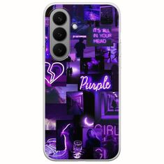 Aesthetic Purple Samsung Galaxy S26+ 5G Flexible TPU (Διάφανη Σιλικόνη)