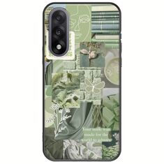 Aesthetic Green OnePlus Nord 5 5G Black TPU (Μαύρη Σιλικόνη)