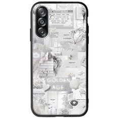 Aesthetic White Samsung Galaxy A26 5G  Groove TPU (Tempered Glass και TPU)