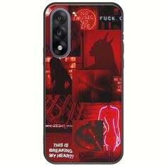 Aesthetic Red OnePlus Nord 5 5G Black TPU (Μαύρη Σιλικόνη)