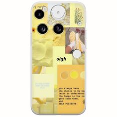 Aesthetic Yellow Nothing Phone (3) 5G Flexible TPU (Διάφανη Σιλικόνη)