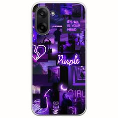 Aesthetic Purple OnePlus Nord CE5 5G Flexible TPU (Διάφανη Σιλικόνη)