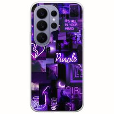 Aesthetic Purple Samsung Galaxy S26 Ultra 5G Flexible TPU (Διάφανη Σιλικόνη)