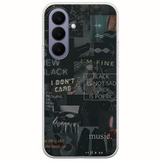 Aesthetic Black Samsung Galaxy S26 5G Flexible TPU (Διάφανη Σιλικόνη)