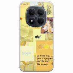 Aesthetic Yellow Xiaomi Redmi Note 15 Pro 5G Flexible TPU (Διάφανη Σιλικόνη)