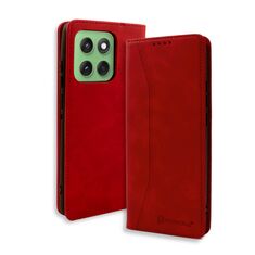 Θήκη Bodycell Book Case PU Leather Motorola Edge 60 / 60 Pro / 60 Fusion 5G Red