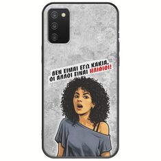 Θήκη Epic Quotes - Δεν είμαι εγώ κακιά! Samsung Galaxy A03s Black TPU (Μαύρη Σιλικόνη)