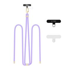 Tech-Protect C7S Rope Crossbody Strap Lavender Gold κορδόνι κινητού