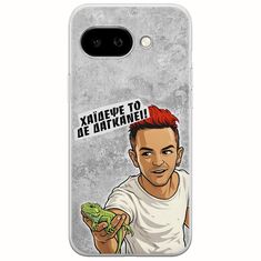 Θήκη Epic Quotes - Δε Δαγκάνει! Google Pixel 9a 5G Flexible TPU (Διάφανη Σιλικόνη)
