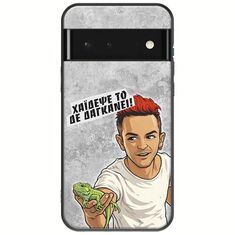 Θήκη Epic Quotes - Δε Δαγκάνει! Google Pixel 6 5G Black TPU (Μαύρη Σιλικόνη)