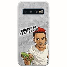 Θήκη Epic Quotes - Δε Δαγκάνει! Samsung Galaxy S10 Flexible TPU (Διάφανη Σιλικόνη)