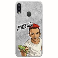 Θήκη Epic Quotes - Δε Δαγκάνει! Samsung Galaxy M20 Flexible TPU (Διάφανη Σιλικόνη)