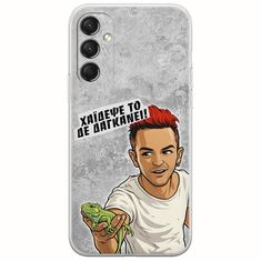 Θήκη Epic Quotes - Δε Δαγκάνει! Samsung Galaxy M34 5G Flexible TPU (Διάφανη Σιλικόνη)