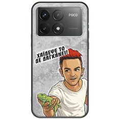 Θήκη Epic Quotes - Δε Δαγκάνει! Xiaomi Poco F6 Pro 5G Black TPU (Μαύρη Σιλικόνη)