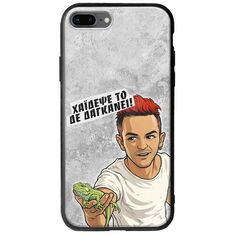 Θήκη Epic Quotes - Δε Δαγκάνει! iPhone 7 Plus Groove TPU (Tempered Glass και TPU)