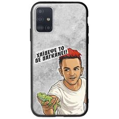Θήκη Epic Quotes - Δε Δαγκάνει! Samsung Galaxy A51 Groove TPU (Tempered Glass και TPU)