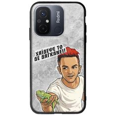 Θήκη Epic Quotes - Δε Δαγκάνει! Xiaomi Redmi 12C Groove TPU (Tempered Glass και TPU)