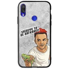 Θήκη Epic Quotes - Δε Δαγκάνει! Xiaomi Redmi Note 7 Groove TPU (Tempered Glass και TPU)