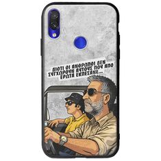 Θήκη Epic Quotes - Από Έρωτα Εκπέσανε Xiaomi Redmi Note 7 Groove TPU (Tempered Glass και TPU)