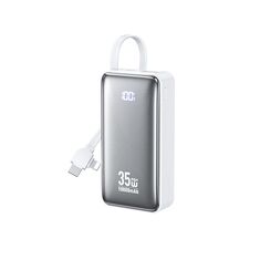 Power Bank WK Minre WP-61 35W 10000mAh USB-C Lightning White εμπρόσθια όψη