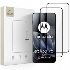 Tech Protect Glass Fit Plus 2-Pack Tempered Glass Motorola Edge 70 5G