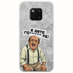 Θήκη Epic Quotes - Πρόβλημα? Huawei Mate 20 Pro Flexible TPU (Διάφανη Σιλικόνη)