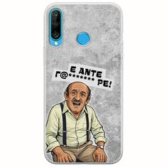 Θήκη Epic Quotes - Πρόβλημα? Huawei P30 Lite Flexible TPU (Διάφανη Σιλικόνη)