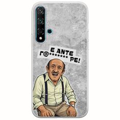 Θήκη Epic Quotes - Πρόβλημα? Huawei Nova 5T Flexible TPU (Διάφανη Σιλικόνη)