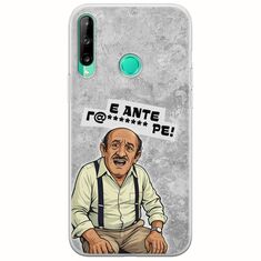 Θήκη Epic Quotes - Πρόβλημα? Huawei P40 Lite E Flexible TPU (Διάφανη Σιλικόνη)