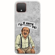 Θήκη Epic Quotes - Πρόβλημα? Google Pixel 4 Flexible TPU (Διάφανη Σιλικόνη)