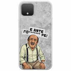 Θήκη Epic Quotes - Πρόβλημα? Google Pixel 4 XL Flexible TPU (Διάφανη Σιλικόνη)