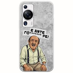 Θήκη Epic Quotes - Πρόβλημα? Huawei P60 Pro Flexible TPU (Διάφανη Σιλικόνη)