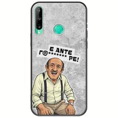Θήκη Epic Quotes - Πρόβλημα? Huawei P40 Lite E Black TPU (Μαύρη Σιλικόνη)