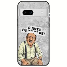 Θήκη Epic Quotes - Πρόβλημα? Google Pixel 7a 5G Black TPU (Μαύρη Σιλικόνη)