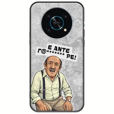 Θήκη Epic Quotes - Πρόβλημα? Honor Magic 4 Lite 5G Black TPU (Μαύρη Σιλικόνη)