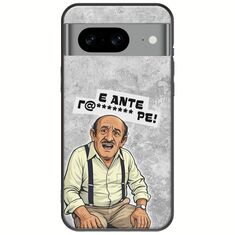 Θήκη Epic Quotes - Πρόβλημα? Google Pixel 8a 5G Black TPU (Μαύρη Σιλικόνη)