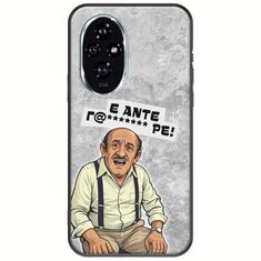 Θήκη Epic Quotes - Πρόβλημα? Honor 200 5G Black TPU (Μαύρη Σιλικόνη)