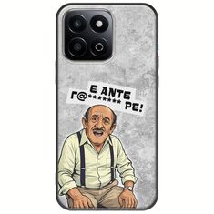Θήκη Epic Quotes - Πρόβλημα? Honor 200 Smart 5G Black TPU (Μαύρη Σιλικόνη)
