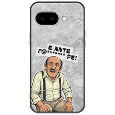 Θήκη Epic Quotes - Πρόβλημα? Google Pixel 9a 5G Black TPU (Μαύρη Σιλικόνη)