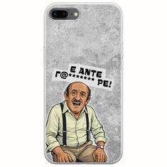 Θήκη Epic Quotes - Πρόβλημα? iPhone 7 Plus Flexible TPU (Διάφανη Σιλικόνη)