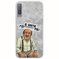 Θήκη Epic Quotes - Πρόβλημα? Samsung Galaxy A7 2018 Flexible TPU (Διάφανη Σιλικόνη)