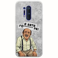 Θήκη Epic Quotes - Πρόβλημα? OnePlus 8 Pro Flexible TPU (Διάφανη Σιλικόνη)