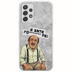 Θήκη Epic Quotes - Πρόβλημα? Samsung Galaxy A32 5G Flexible TPU (Διάφανη Σιλικόνη)