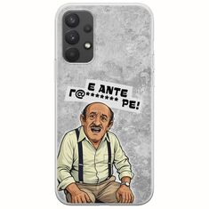 Θήκη Epic Quotes - Πρόβλημα? Samsung Galaxy A32 4G Flexible TPU (Διάφανη Σιλικόνη)