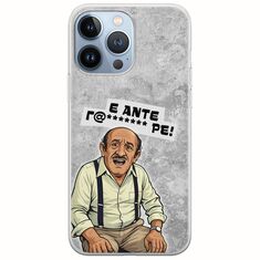 Θήκη Epic Quotes - Πρόβλημα? iPhone 13 Pro Flexible TPU (Διάφανη Σιλικόνη)