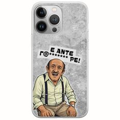 Θήκη Epic Quotes - Πρόβλημα? iPhone 13 Pro Max Flexible TPU (Διάφανη Σιλικόνη)