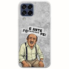 Θήκη Epic Quotes - Πρόβλημα? Samsung Galaxy M53 5G Flexible TPU (Διάφανη Σιλικόνη)