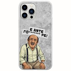 Θήκη Epic Quotes - Πρόβλημα? iPhone 14 Pro Flexible TPU (Διάφανη Σιλικόνη)